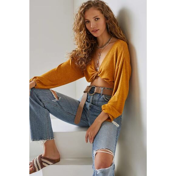 Anthropologie Femme Twist Pullover White - M - Picture 6 of 7